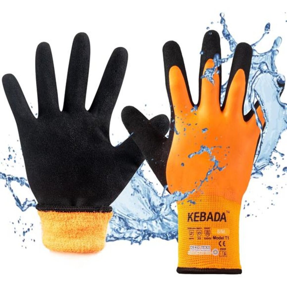 Waterproof Winter Work Gloves for Men and Women,Insulated Work Gloves for Men